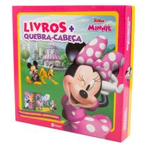Livro - Box de Livros e Quebra cabeça da Minnie