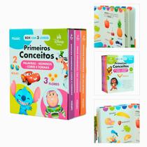 Livro - Box Disney Baby Primeiros Conceitos - Palavras, Números, Cores e Formas Livro - Box Disney Baby Primeiros Conceitos - Palavras, Números, Cores e Formas