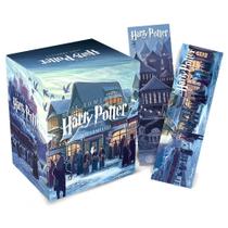 Livro - Box Harry Potter Scholastic - castelo (caixa azul) Livro - Box Harry Potter Scholastic - castelo (caixa azul)