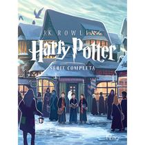 Livro - Box Harry Potter Scholastic - castelo (caixa azul) Livro - Box Harry Potter Scholastic - castelo (caixa azul)