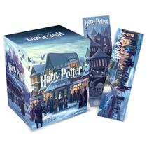 Livro - Box Harry Potter Scholastic - castelo (caixa azul) Livro - Box Harry Potter Scholastic - castelo (caixa azul)
