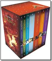 Livro - Box Harry Potter vermelho (edição “britânica”)