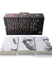 Livro - Box - História Da Literatura Ocidental, 3 Vols. (carpeaux)