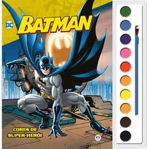 Livro Brincando com Aquarela Batman - Cores de Super-herói Ciranda Cultural