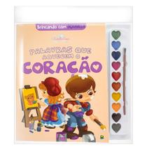 Livro - Brincando com aquarela: Estrela Guia - Palavras que aquecem o Coração Livro - Brincando com aquarela: Estrela Guia - Palavras que aquecem o Coração