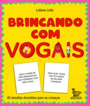 Livro - Brincando com as vogais