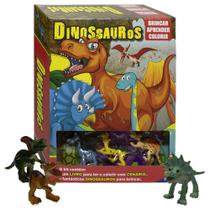 Livro - Brincar-aprender-colorir II: Dinossauros