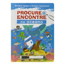 Livro - Brinque, Apague e Brinque Novamente! Procure e Encontre: Oceano