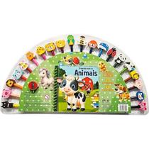 Livro Brinquedo Ilustrado Kit Divertido Animais