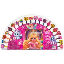 Livro Brinquedo Ilustrado Kit Divertido Princesas