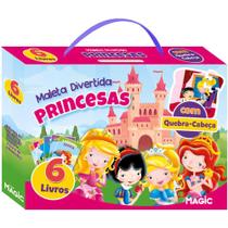 Livro Brinquedo Ilustrado Princesas 6LIVROS+1QUEBRA Cabe - Magic KIDS