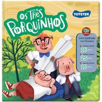 Livro Brinquedo Os Três Porquinhos Toyster 2908 Livro Brinquedo Os Três Porquinhos Toyster 2908