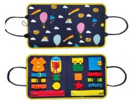 Livro Brinquedo Sensoriais Montessori Atividades Motora Nuvem Livro Brinquedo Sensoriais Montessori Atividades Motora Nuvem