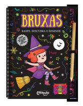 Livro - Bruxas - raspe, descubra e desenhe