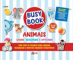 Livro - Busy Book Animais Grude, Desgrude e Aprenda Livro - Busy Book Animais Grude, Desgrude e Aprenda