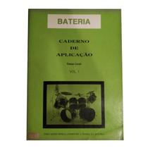Livro caderno de aplicação vol. 1 teoria da bateria - dámasco cerruti ( estoque antigo )
