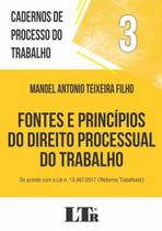 Livro - Cadernos de processo do trabalho, 3: Fontes e princípios do direito processual do trabalho