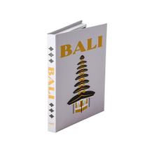 Livro Caixa Bali Branca e Amarela 33x25x3cm- MART