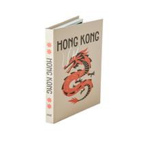 Livro Caixa Book Box Decorativo Hong Kong Off White 33x25x3cm Mart