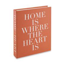 Livro Caixa Home Is Where The Heart Is 30X30 Cm