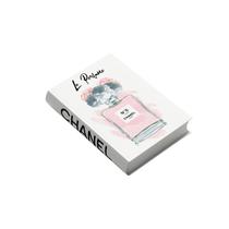 Livro Caixa M Coleção Moda Chanel Le Perfume