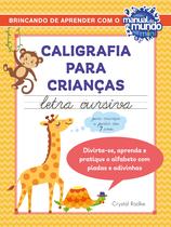 Livro - Caligrafia para crianças: letra cursiva