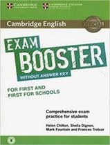 Livro - Cambridge English Exam Booster First And First School Wo Key And Cd Online Livro - Cambridge English Exam Booster First And First School Wo Key And Cd Online