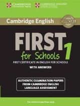 Livro - Cambridge English First 1 For Schools Revised Exam From 2015 Sb With Answers