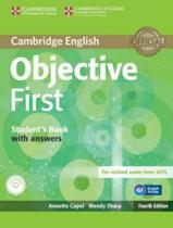 Livro - Cambridge English Objective First Sb With Answers & Cd-Rom - 4Th Ed - CAMBRIDGE UNIVERSITY