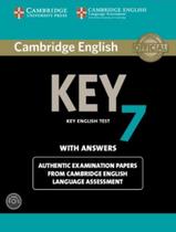 Livro - Cambridge English Test 7 Sb With Answers And Audio Cd