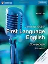 Livro - Cambridge Igcse First Language English Cb - 5Th Ed