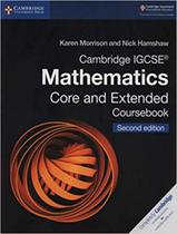 Livro - Cambridge Igcse Mathematics Core And Extended Cb - CAMBRIDGE BILINGUE