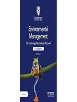 Livro - Cambridge International As Level Environmental Management Coursebook With Digital Access (2 Years)