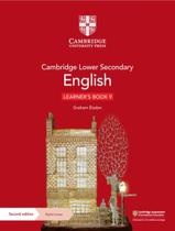 Livro - Cambridge Lower Secondary English 9 LearnerS Book With Digital Access - 2Nd Ed