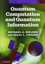 Livro Cambridge University Press Quantum Computation and Quantum Information: edição do 10º aniversário Livro Cambridge University Press Quantum Computation and Quantum Information: edição do 10º aniversário
