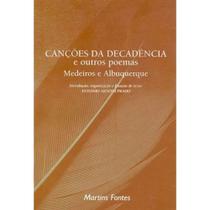 Livro - Canções da decadência e outros poemas