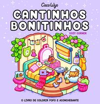 Livro - Cantinhos bonitinhos (Cozy Corner) – livro de colorir Coco Wyo