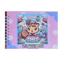 Livro Capa Dura Premium Stitch Desenho Bobbie Goods 180Grama