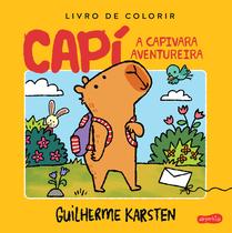 Livro - Capí, a capivara aventureira: um livro interativo para colorir e criar histórias
