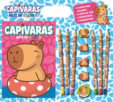 Livro - Capivaras Arte de Colorir Livro - Capivaras Arte de Colorir