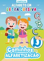 Livro Cartilha Alfabeto em Letra Cursiva