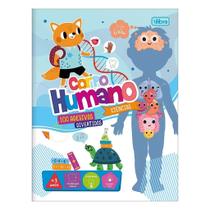 Livro Cartilha Corpo Humano Ciências + De 100 Adesivos Aprender, Brincar e Colorir 32 Páginas Tilibra Livro Cartilha Corpo Humano Ciências + De 100 Adesivos Aprender, Brincar e Colorir 32 Páginas Tilibra