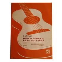 Livro carulli método completo para guitarra libro1 rev. j.f.costa - RICORDI
