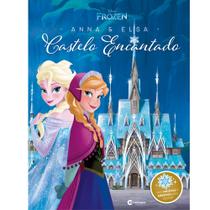 Livro - CASTELO ENCANTADO DISNEY COM ADESIVOS - FROZEN