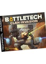 Livro: Catalyst Game Labs Battletech Leitura técnica Invasão de clãs