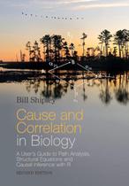 Livro Causa e correlação em biologia: um guia do usuário com R