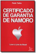 Livro - Certificado De Garantia De Namoro