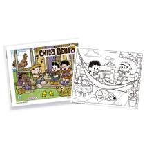 Livro - Chico Bento - Dias na Roça: Relaxing Moments - Livro de colorir