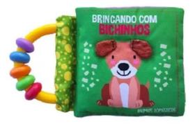 Livro Chocalho - Brincando Com Bichinhos Livro Chocalho - Brincando Com Bichinhos