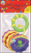 Livro-chocalho do bebê: cores